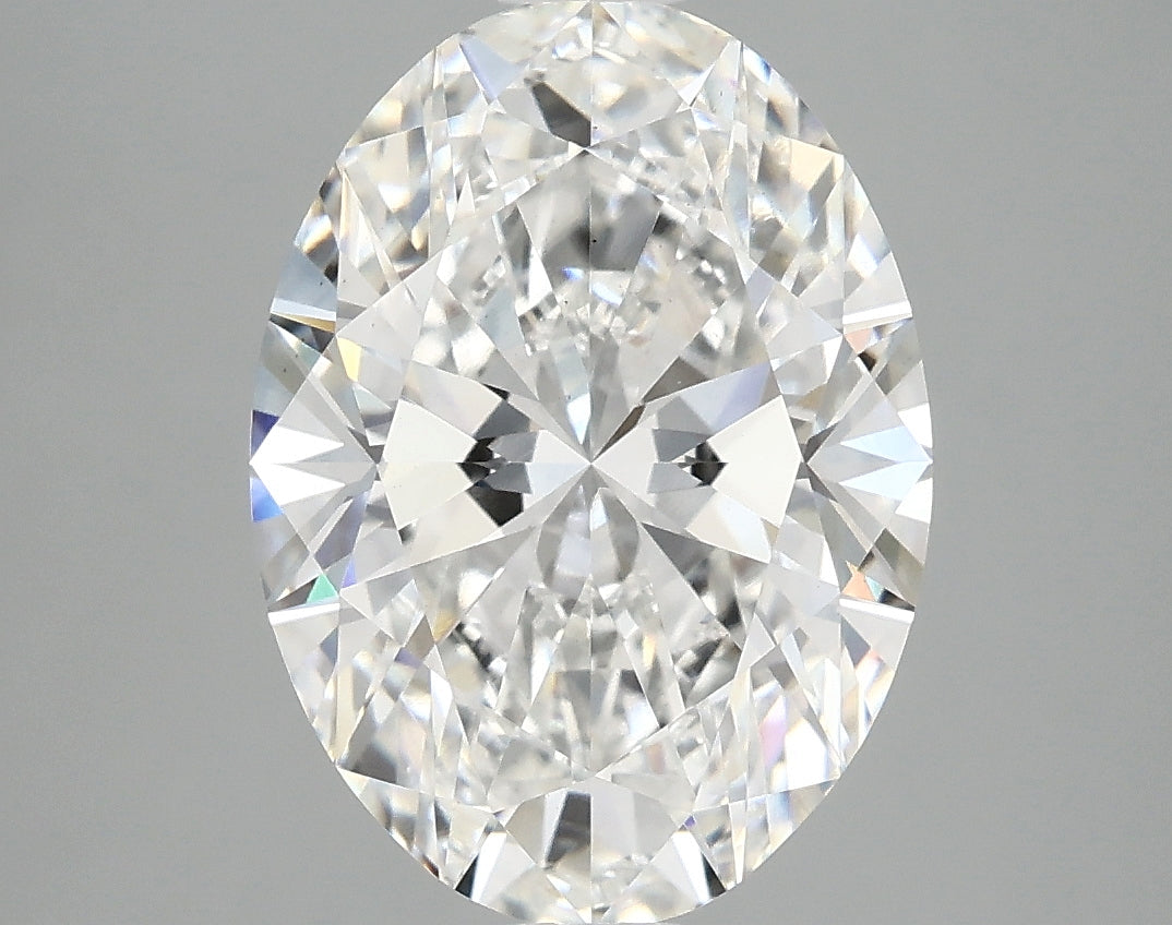 3.86ct Oval, E VS1 — IGI