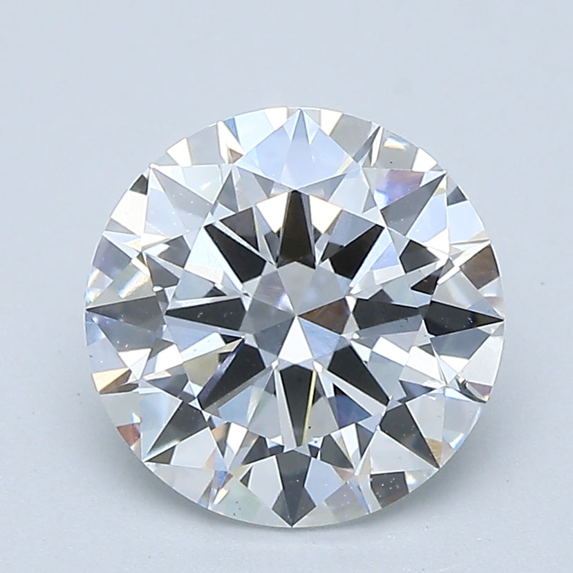 2.1ct Round, D VS2 — GIA