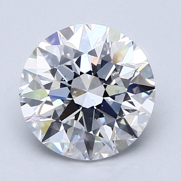 2.02ct Round, D SI1 — GIA