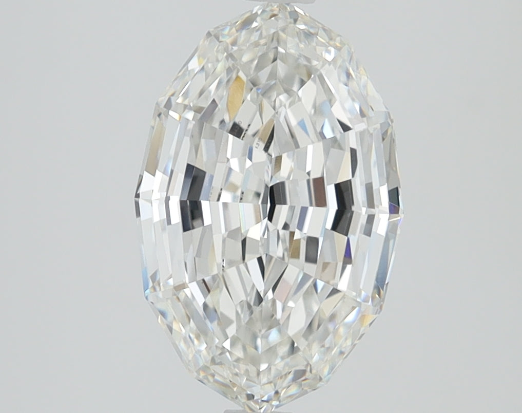2.57ct Oval Step, F VVS2 — IGI