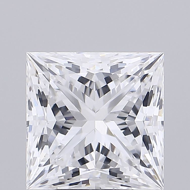 5.26ct Princess, D VS1 — GIA