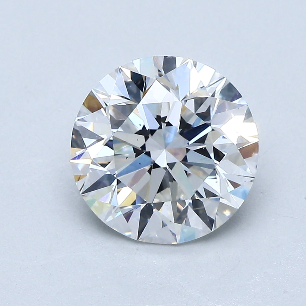 2.8ct Round Natural Diamond — F VS2, GIA Certified
