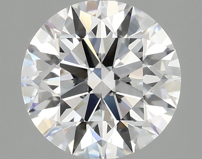 2.04ct Round, E VS1 — IGI