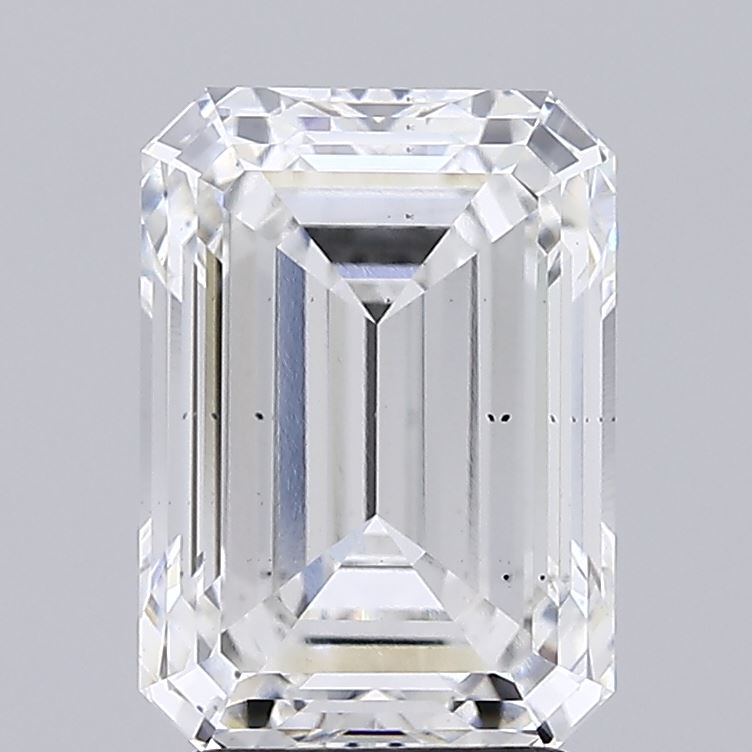 3.66ct Emerald, F SI1 — GIA