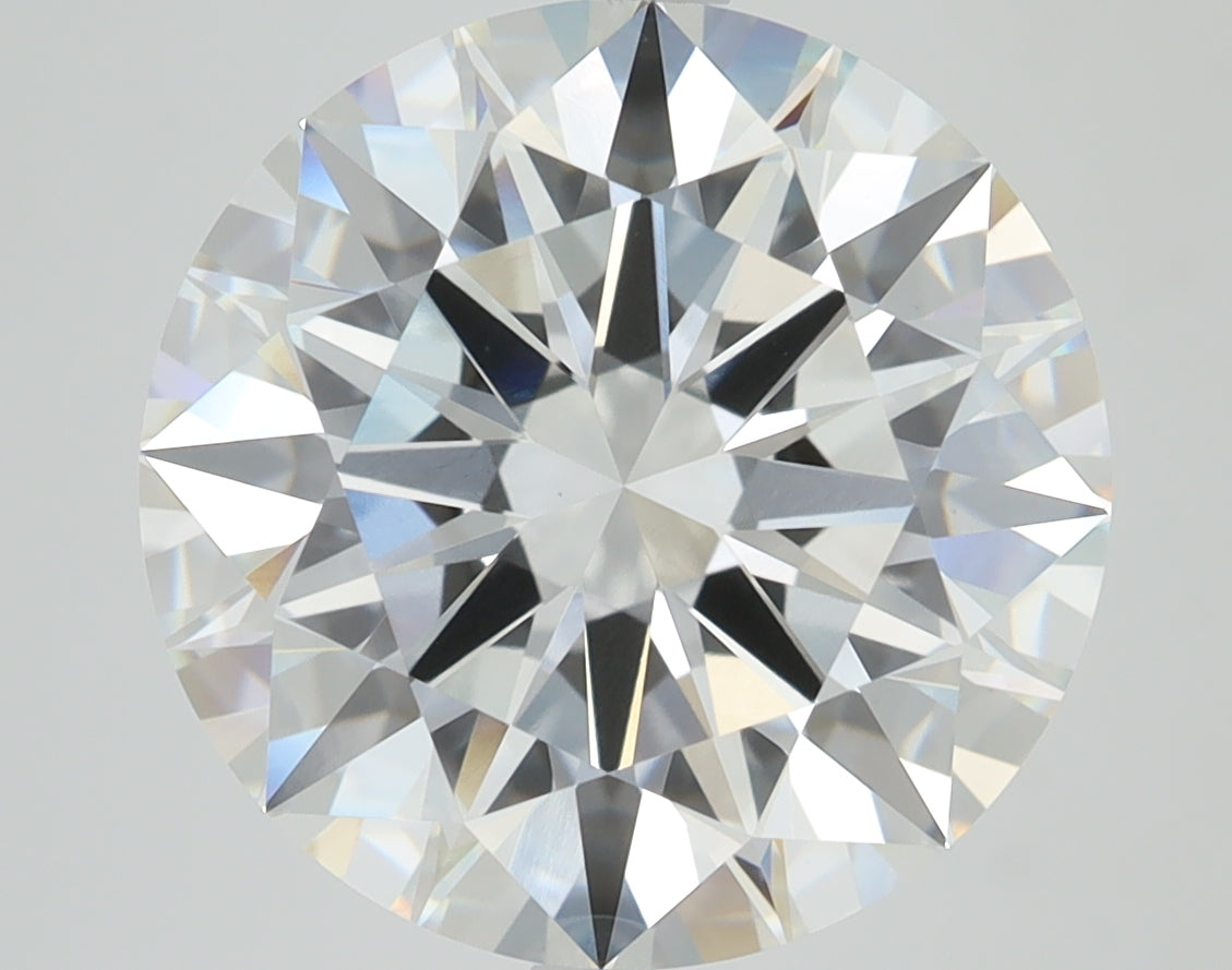 7.04ct Round, E VVS2 — IGI
