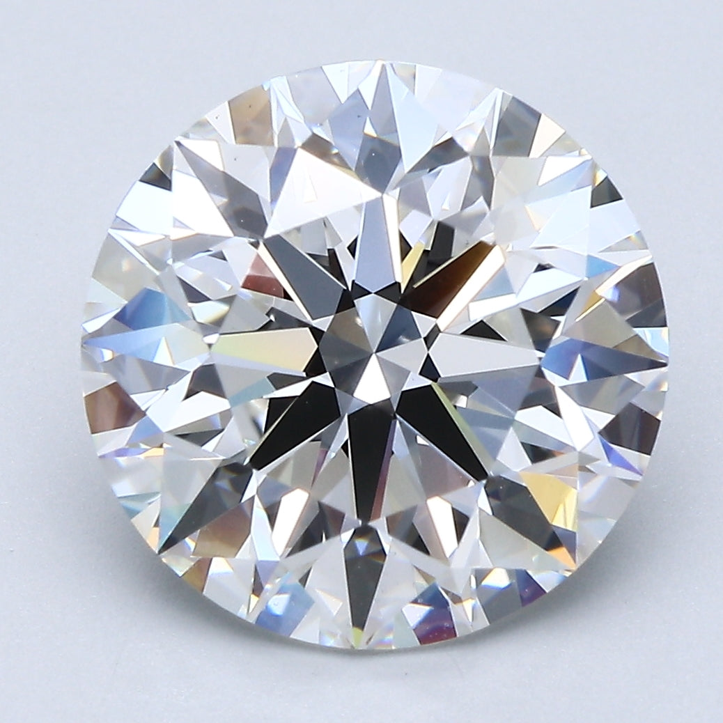 6.3ct Round, F VS1 — GIA
