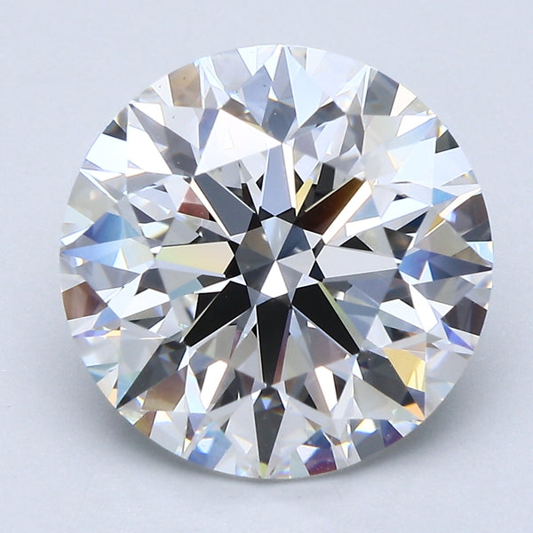 6.3ct Round, F VS1 — GIA