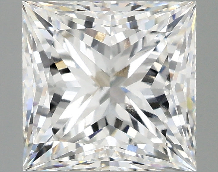 3.87ct Princess, E VVS2 — IGI