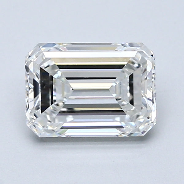 1.51ct EMERALD, F VS1 — GIA