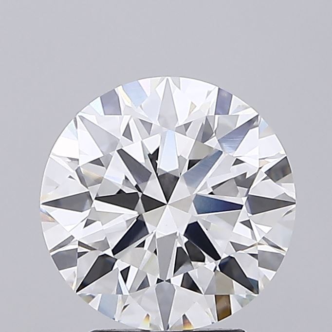 3.21ct Round, F VVS2 — IGI