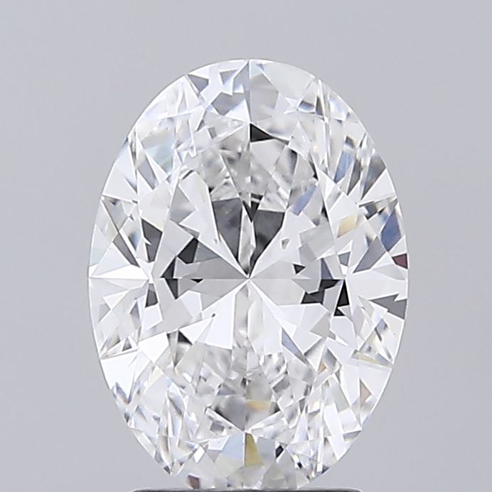 2.53ct Oval, D VVS2 — IGI