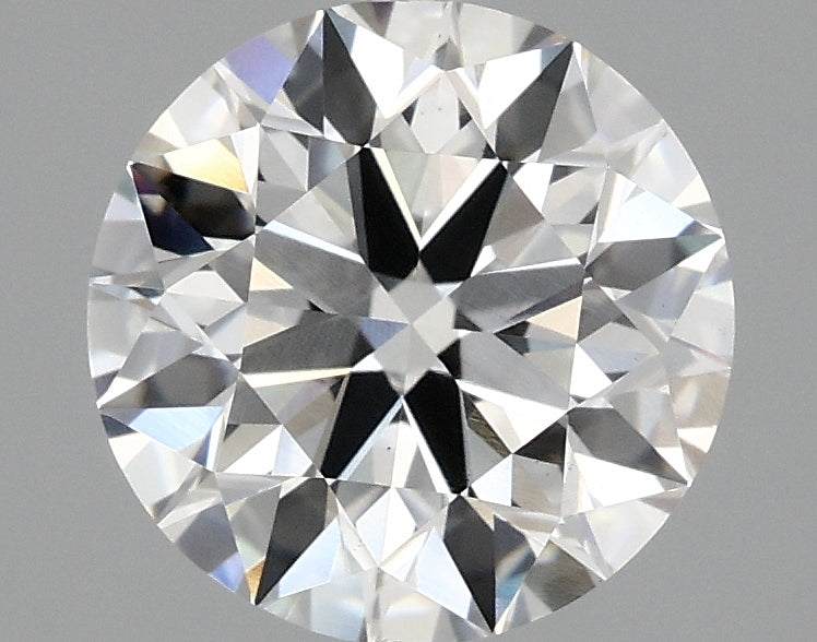 2.06ct Round, F VS1 — IGI
