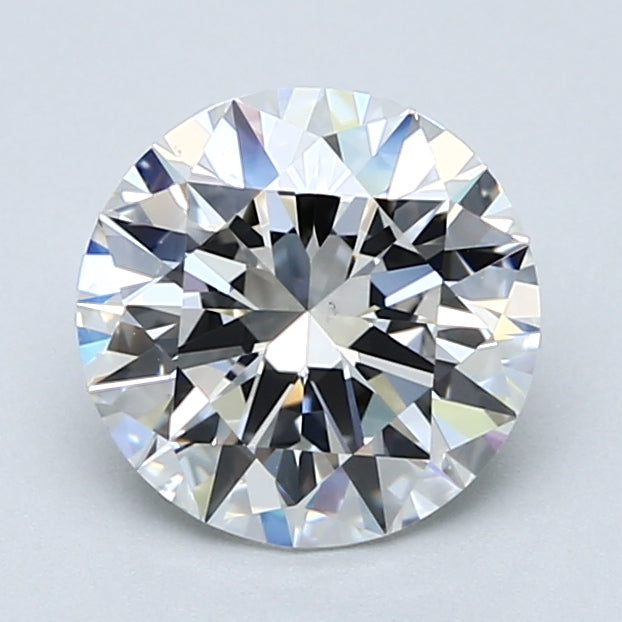 2.02ct Round, F VS2 — GIA