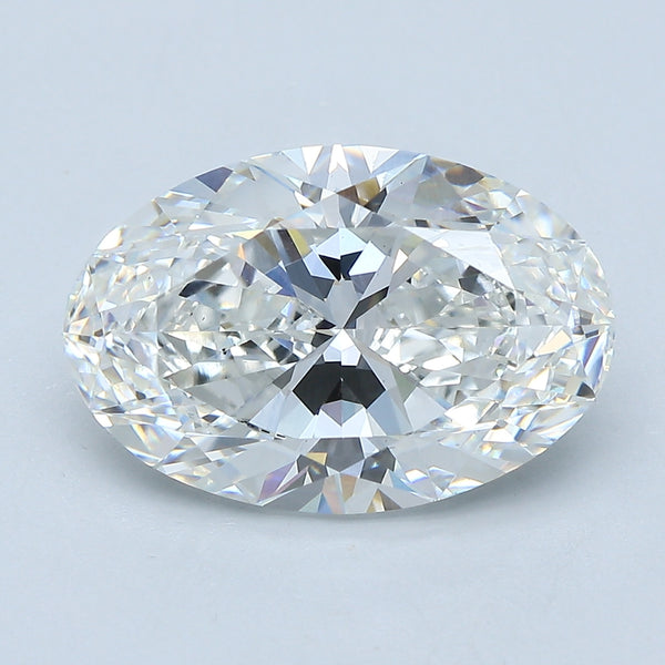 5.09ct Oval, F VS2 — IGI