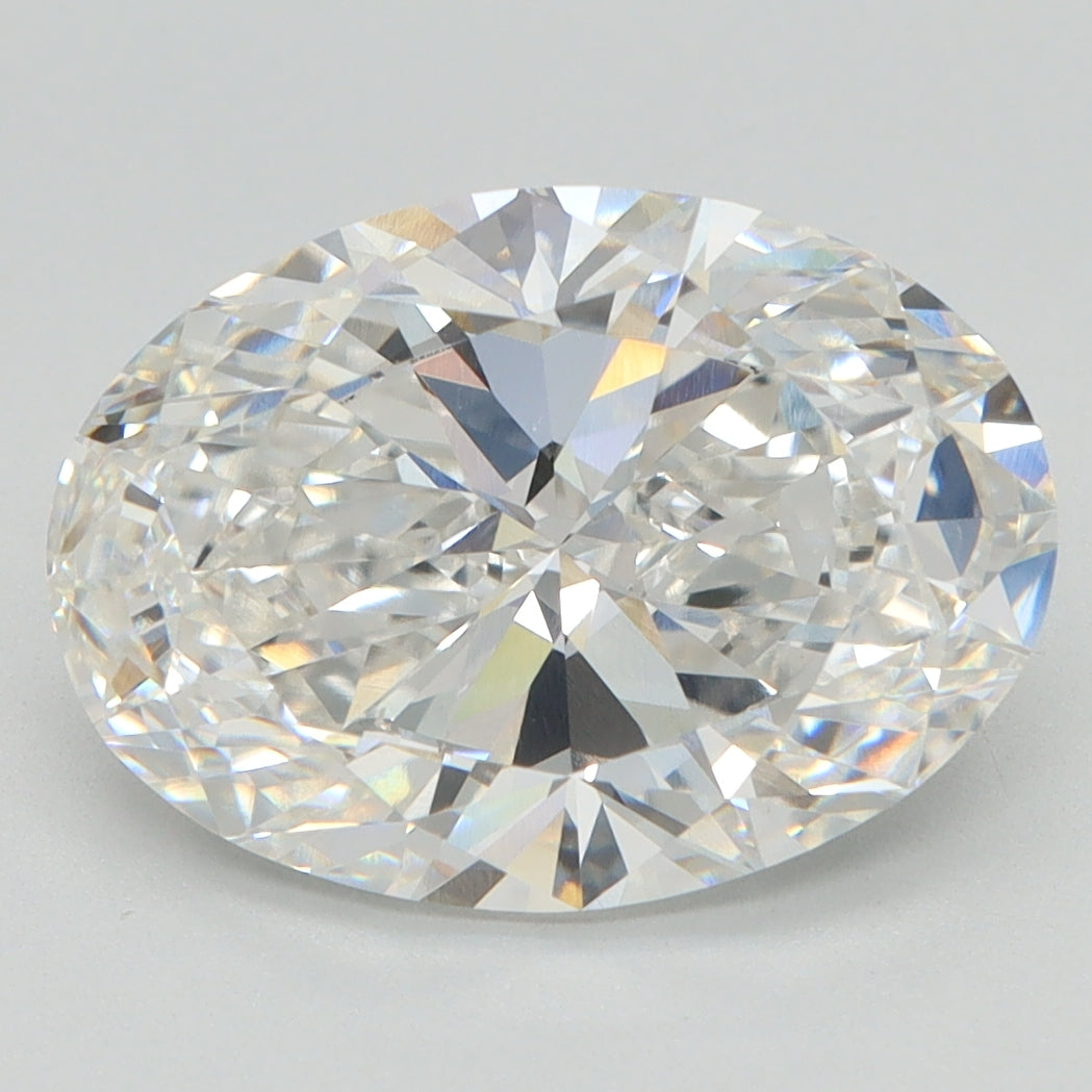3.54ct Oval, F VS1 — IGI