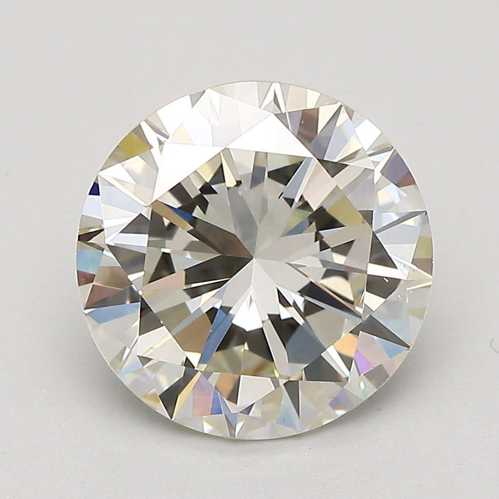 3.26ct Round Natural Diamond — K VS2, GIA Certified