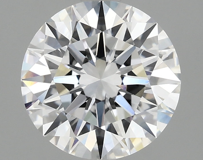 2.04ct Round, D VVS2 — IGI