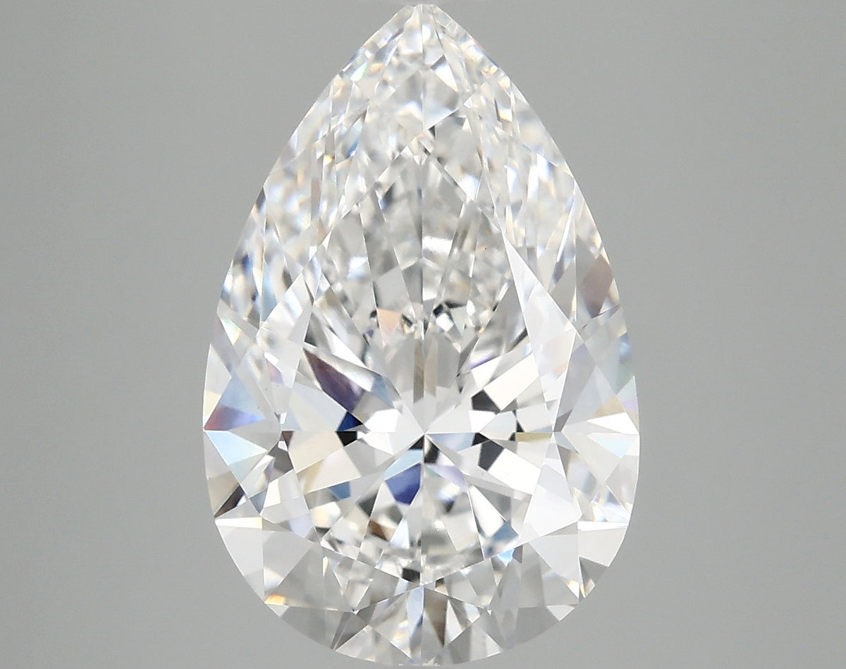 4.53ct Pear, E VVS2 — IGI