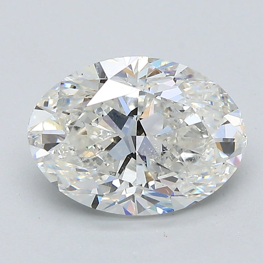 2.52ct Oval Natural Diamond — H SI2, GIA Certified