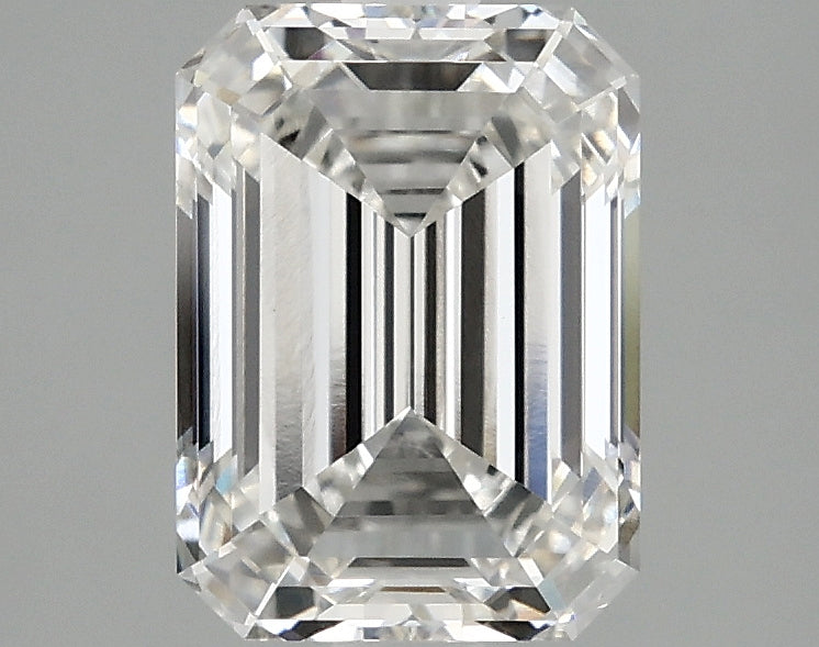 2.37ct Emerald Lab-Grown Diamond — F VS2, IGI Certified