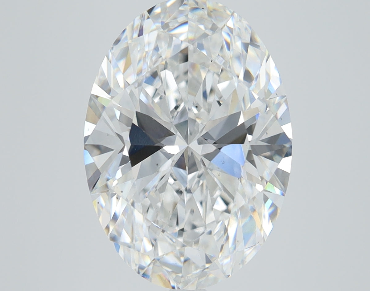 5.04ct Oval Lab-Grown Diamond — D VS2, IGI Certified