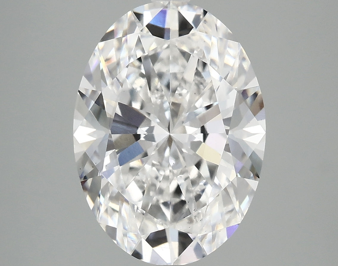 4.03ct Oval, D VS2 — IGI