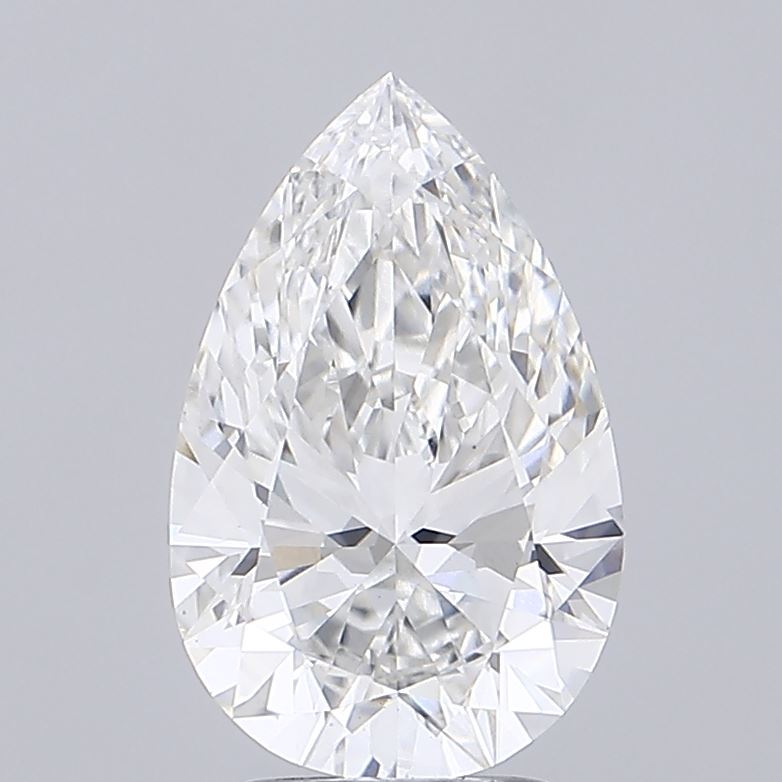 3.51ct Pear Lab-Grown Diamond — F VS1, IGI Certified