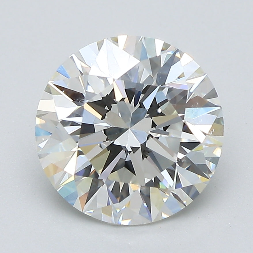 2.95ct Round Natural Diamond — I VS2, GIA Certified