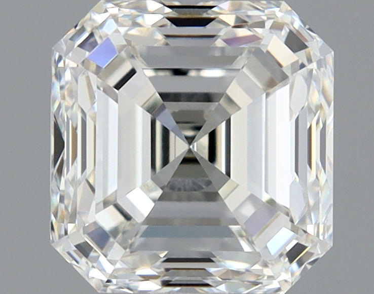 1.7ct Asscher Natural Diamond — G VVS1, GIA Certified