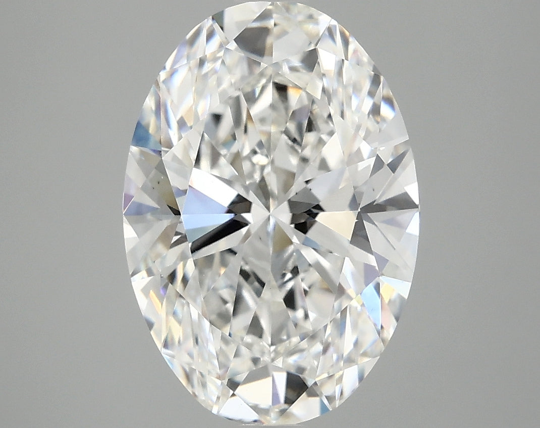3.91ct Oval, E VS1 — IGI