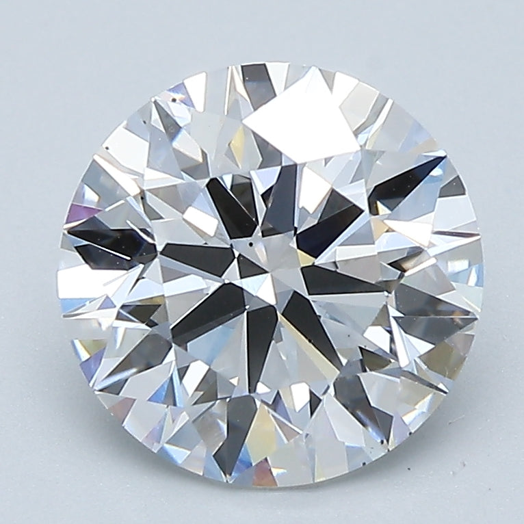 2.46ct Round, D VS2 — IGI