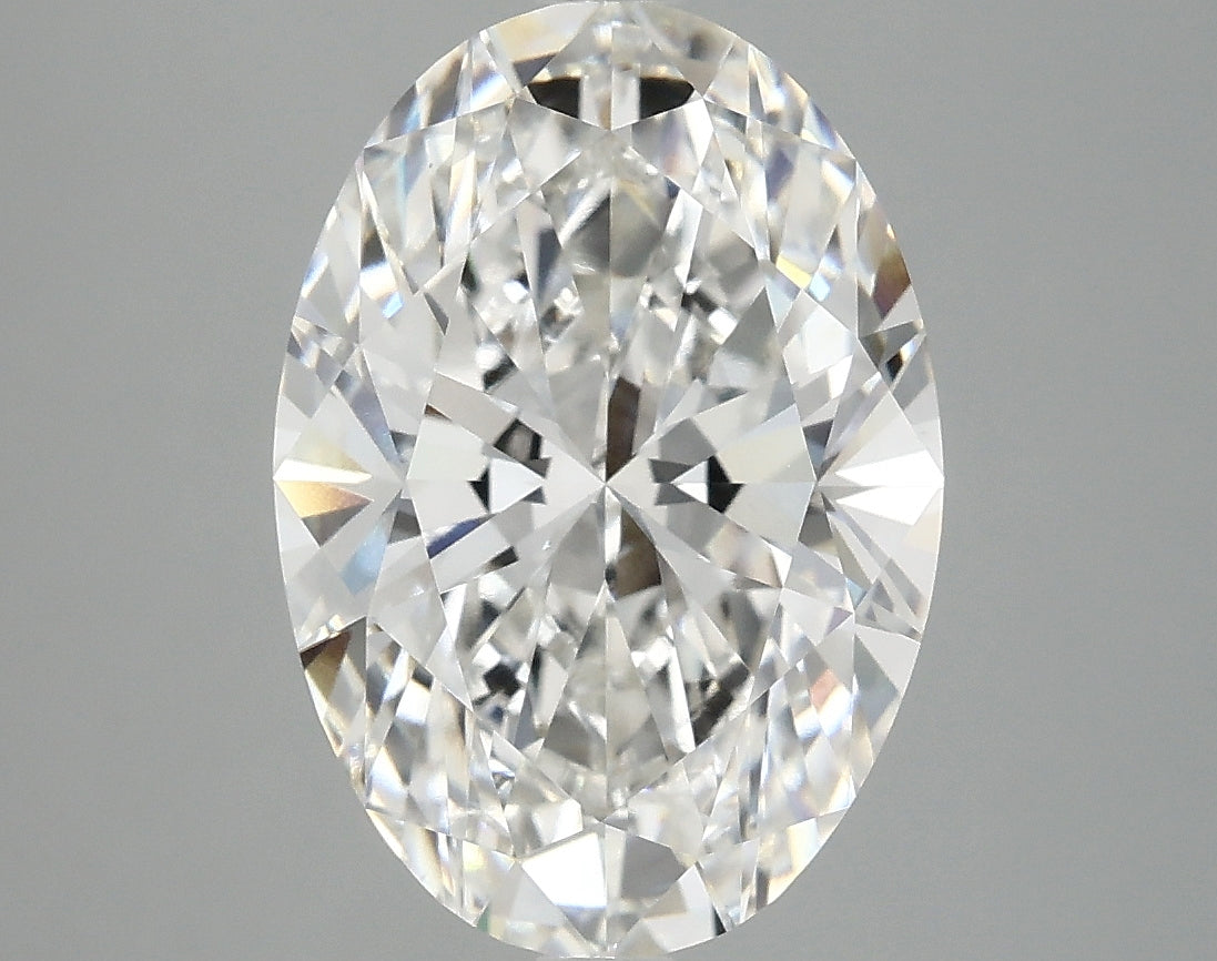 4.09ct Oval Lab-Grown Diamond — F VS1, IGI Certified