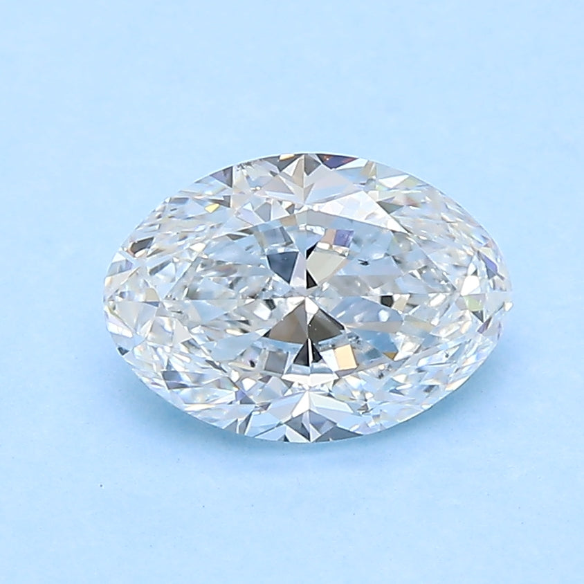1.3ct Oval Natural Diamond — D SI1, GIA Certified