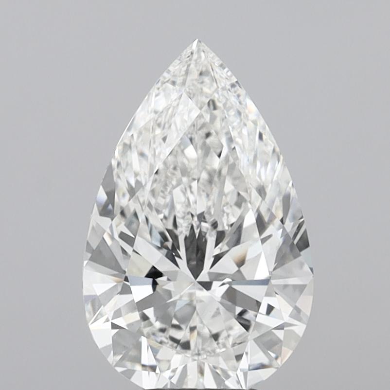 5.05ct Pear Lab-Grown Diamond — F VS1, IGI Certified