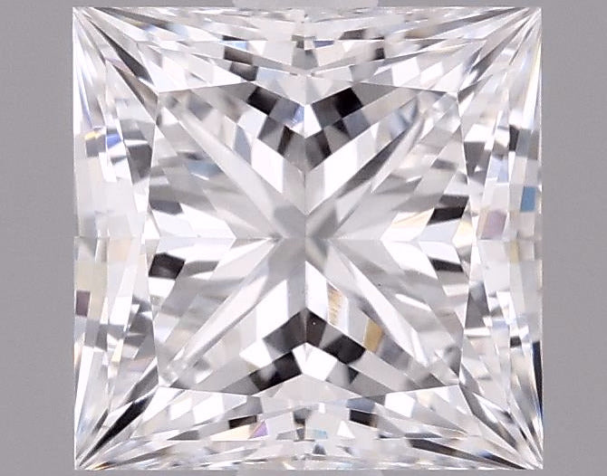 2.51ct Princess Lab-Grown Diamond — F VVS2, IGI Certified