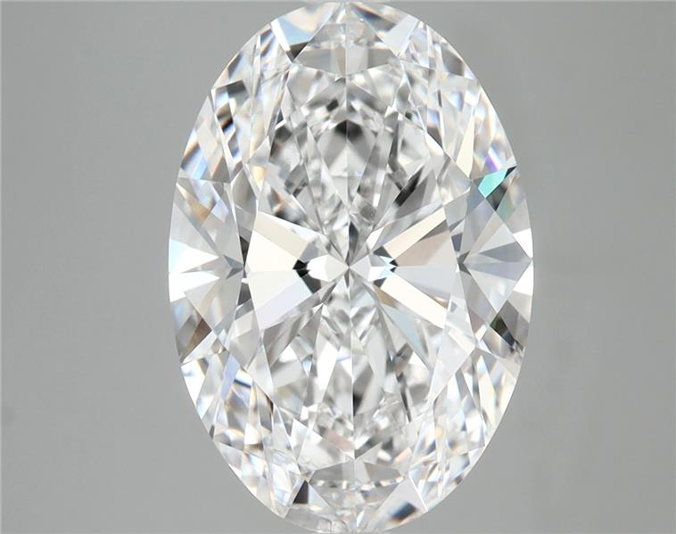 5.02ct Oval, D VVS2 — IGI