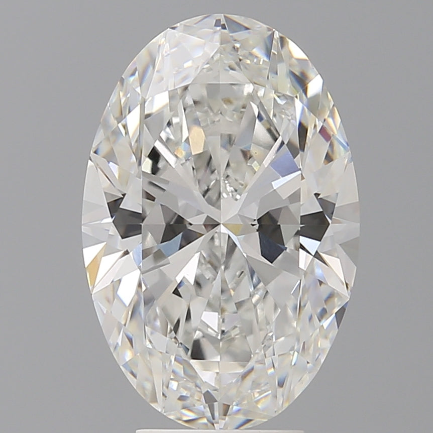 5.56ct Oval, F VVS2 — IGI
