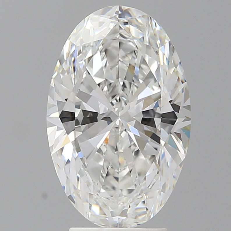 4.09ct Oval Lab-Grown Diamond — E VVS2, IGI Certified