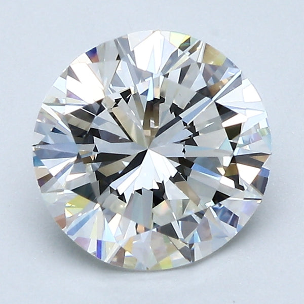 2.0ct Round, H VS1 — GIA