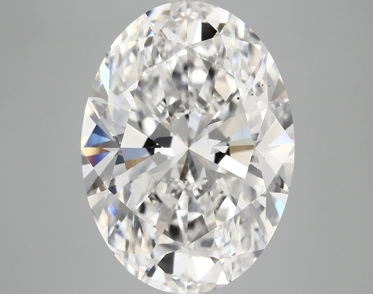 7.16ct Oval, E VS2 — IGI