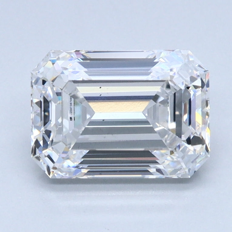 1.63ct Emerald, D VS2 — IGI