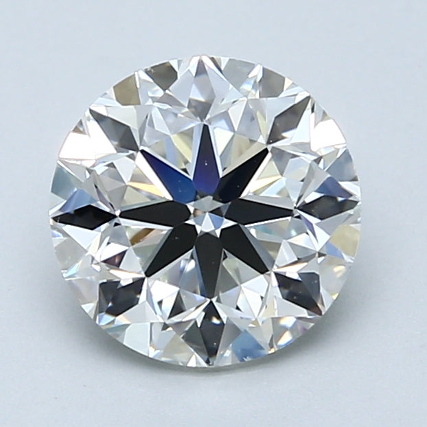 2.0ct Round Natural Diamond — H VS2, GIA Certified