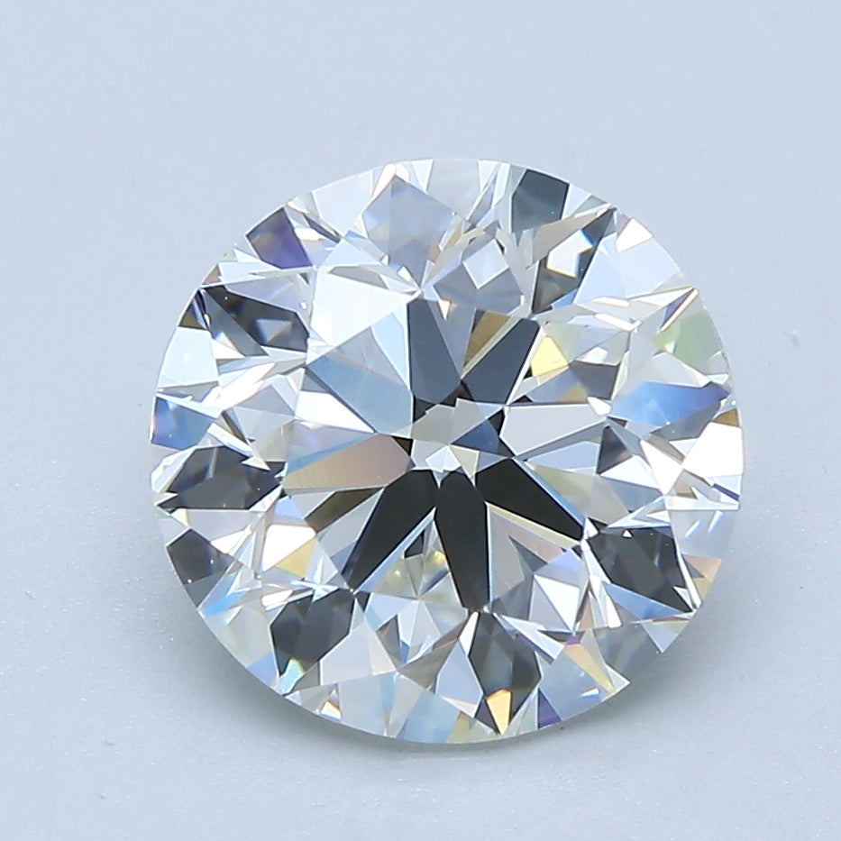 3.01ct Round, H VS2 — GIA — Laura Milman New York