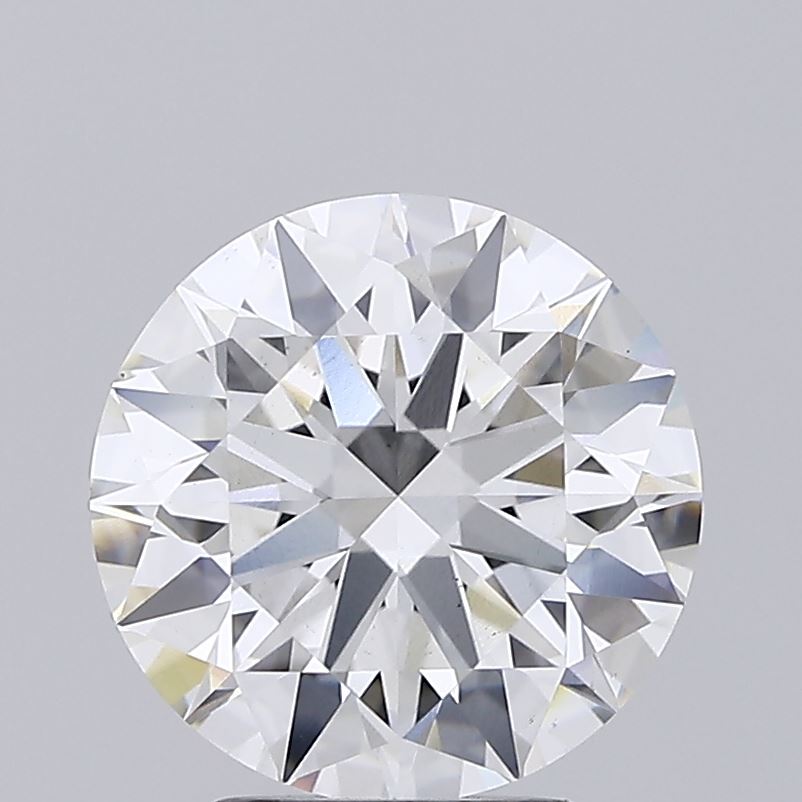 3.43ct Round, F VS1 — IGI