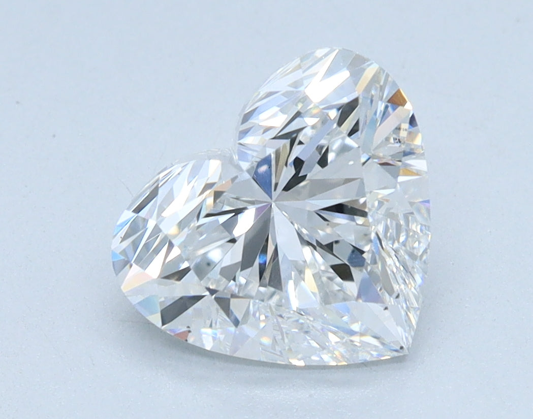 1.86ct Heart, D VS2 — IGI