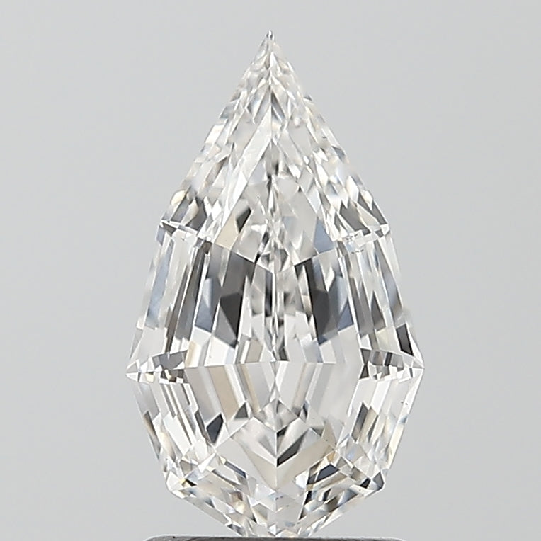 1.67ct Pear Step, E VS1 — IGI