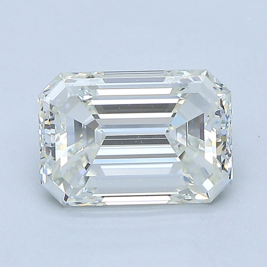 2.0ct Emerald Natural Diamond — I VVS2, GIA Certified