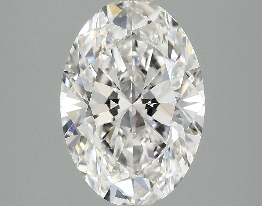 2.2ct Oval, F VVS2 — IGI