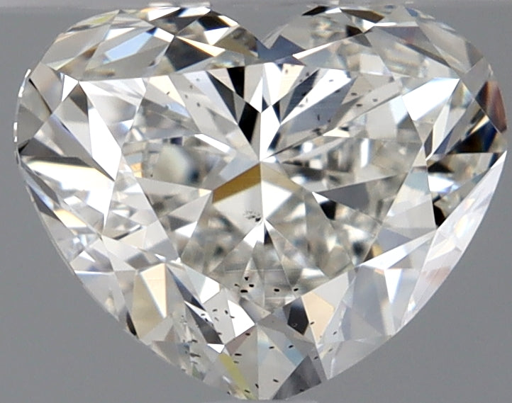1.0ct Heart, G SI1 — GIA