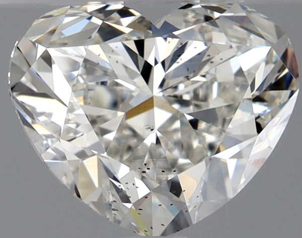 1.0ct Heart, G SI1 — GIA